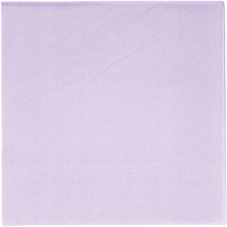 Vert Decor Servetten - Paars - 20 st - 33x33cm