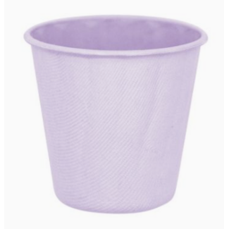 Vert Decor Bekertjes Zeshoekig - Paars - 6 st - 310 ml