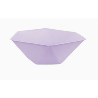 Vert Decor Bowl Zeshoekig - Paars - 6 st - 16 cm