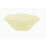 Vert Decor Bowl Zeshoekig - Geel - 6 st - 16 cm