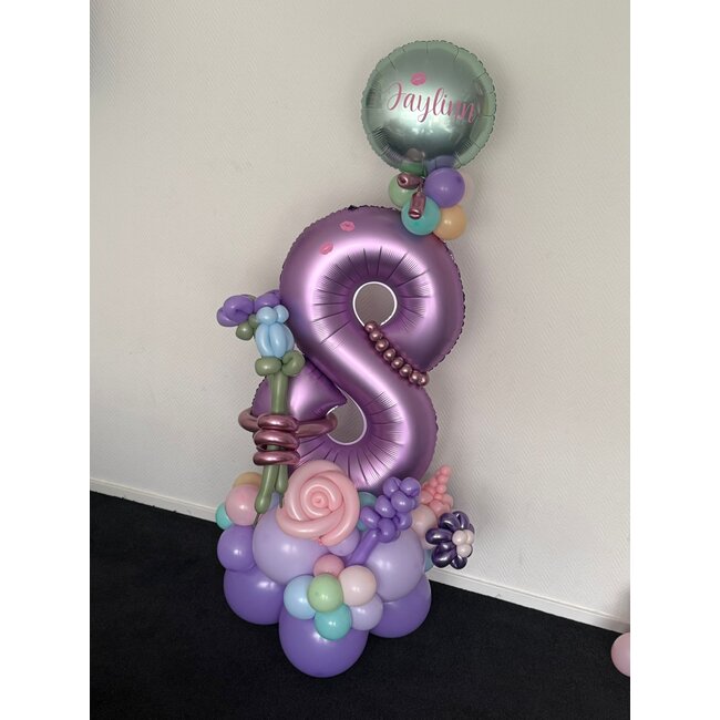 Cijfer Decoratie - Blooming Numbers