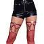 Pentagram Studded Thigh High Garter
