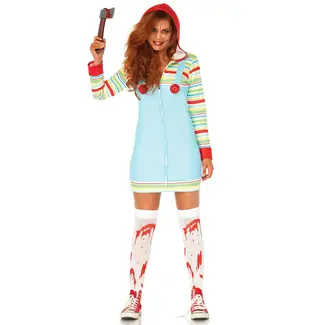 Leg Avenue Chucky Doll Hooded Dress