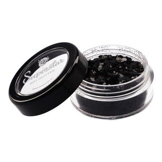 Superstar Chunky Glitter - Black - 3 gram