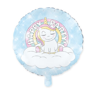 Globos Folieballon Unicorn Pastel - 45cm