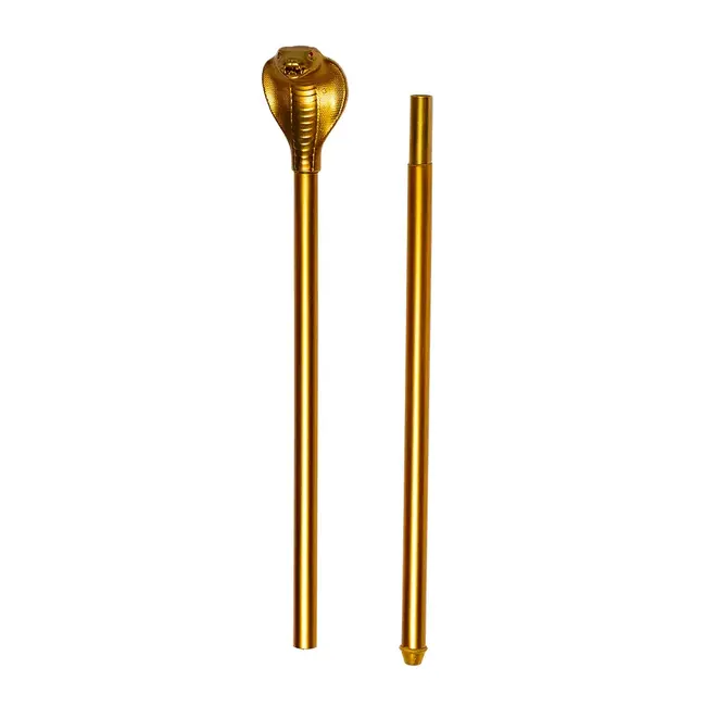 Cobra Scepter Goud - 78cm