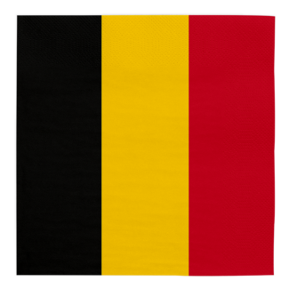 Globos Servetten België - 33x33cm - 20 stuks