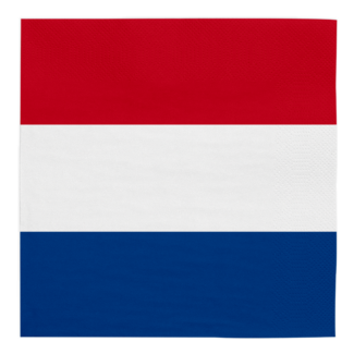 Globos Servetten Nederlands - 33x33cm - 20 stuks