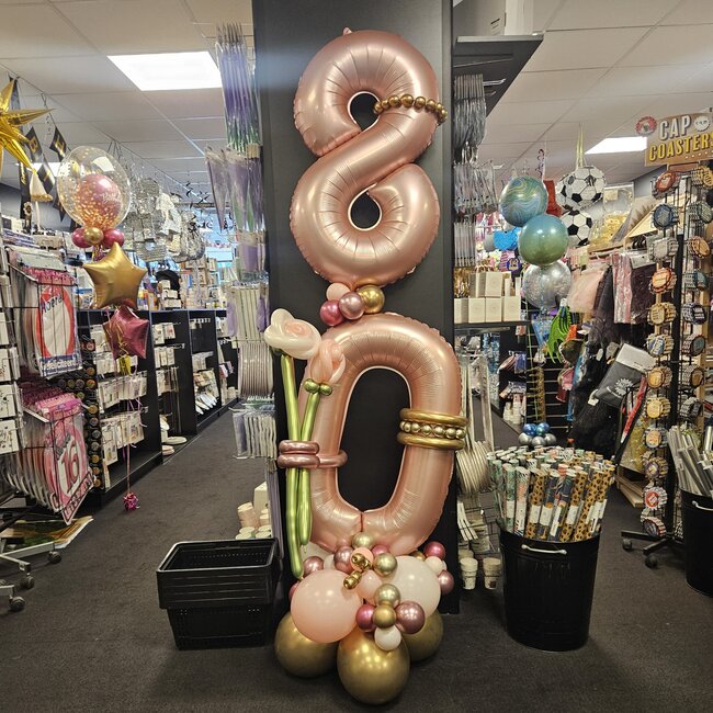 Cijfer Decoratie - Blooming Numbers