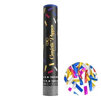 PartyPal Confetti Shooter Gekleurd - 30 cm