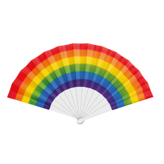Globos Waaiers Pride - 23 cm