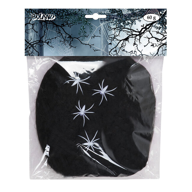 Spinrag Zwart - 60g