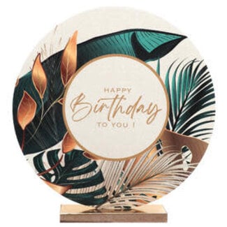 Santex Décor Birthday Jungle - 19.5 x 4 x 17 cm