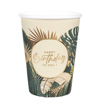 Santex Bekertjes Birthday Jungle - 270ml - 10st