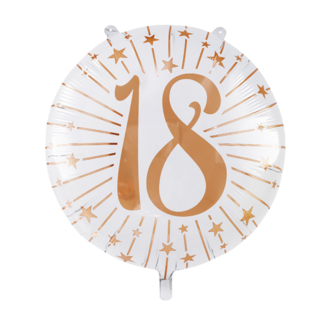 Globos Folieballon XL  - Milestones Rosé Gold - 18 - 72cm