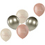 Crème Rose - Latex Ballonnen - 6 st - 33cm