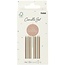 Crème Rose - Kaarsjes - 9,5 cm - 11 stuks