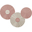 Crème Rose - Deco Fan Set - 3st