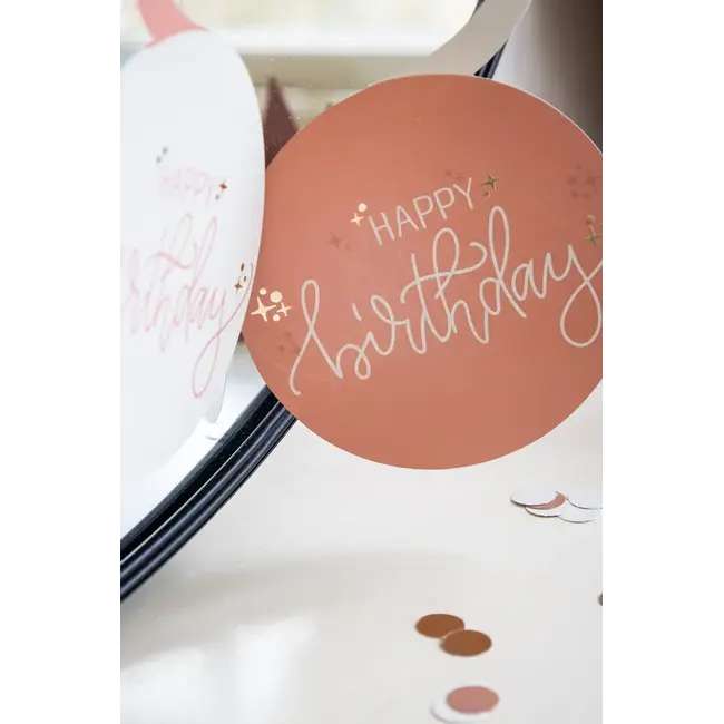 Crème Rose - Hangdecoratie - 6 st