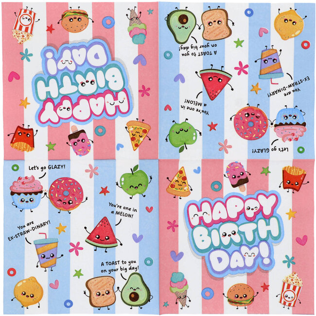 Servetten Kawaii Party - 33x33cm - 20 stuks