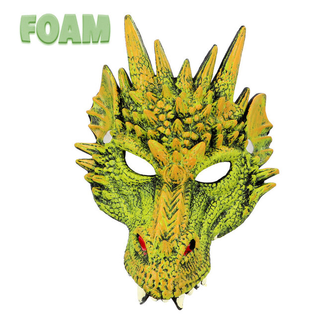 Groene Draak Masker