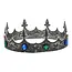 Metalen Kroon Royalty Zilver