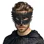 Zwart Veren Masker met Zwarte Snavel