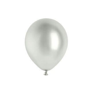 Strong Balloons Ballonnen Chrome Zilver - 33cm - 10 stuks