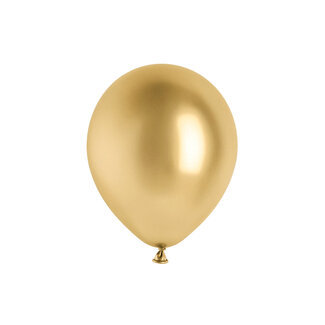 Strong Balloons Ballonnen Chrome Goud - 33cm - 10 stuks