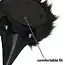 Pluchen Half Masker Kraai