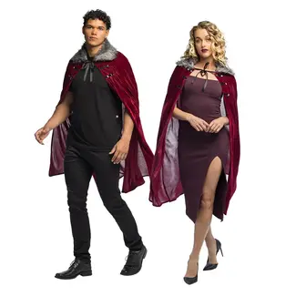 Boland Cape Crimson Bordeaux - 113 cm