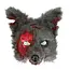Pluchen Masker Bloederig Weerwolf