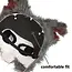 Pluchen Masker Bloederig Weerwolf