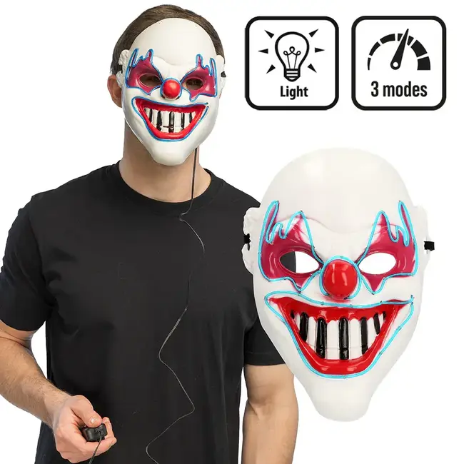 Led-masker Clown