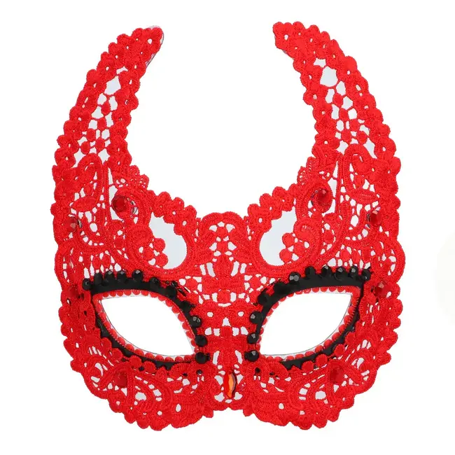 Kanten Oogmasker Duivel
