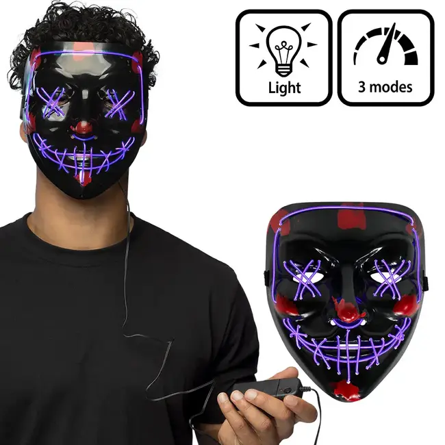 LED Masker - 6 kleuren