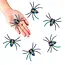Set 6 Spinnen Iriserend - 7 x 5,5 cm