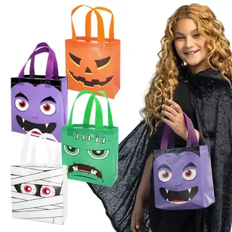 Boland Tasje Halloween - 4 ass. - 24 x 19,5 cm