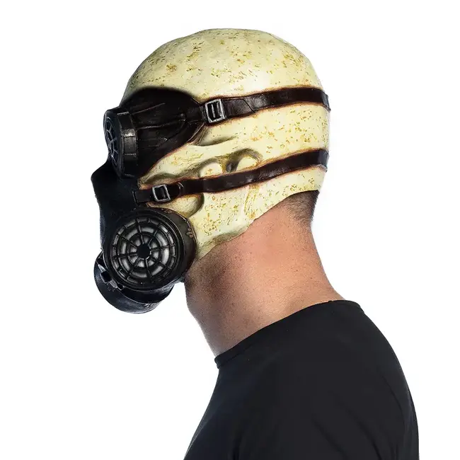Latex Hoofd Masker Gas Skull