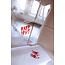 Gel Raam Stickers "Bloody Hands" - ? cm