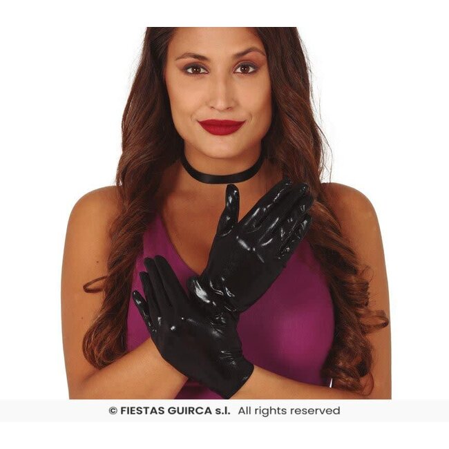 Metallic Gloves - 22 cm