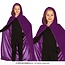 Fluwelen Cape met Capuchon - 100 cm