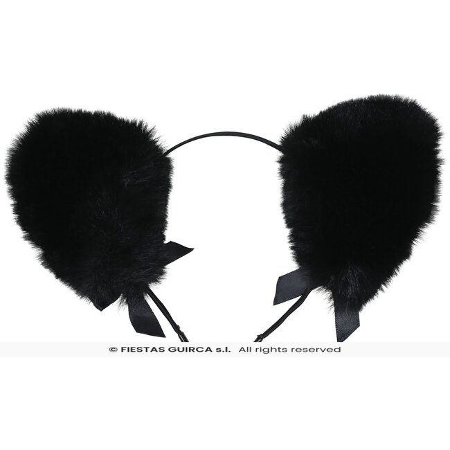 Cat Ears Headband - black