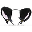 Cat Ears Headband - black