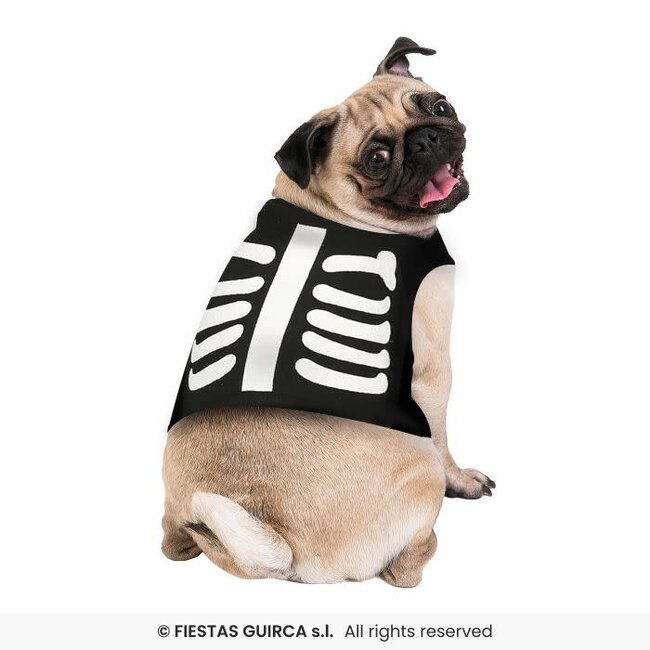 Honden Kostuum Skeleton