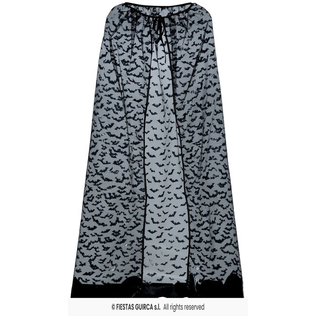 Transparante Cape Vleermuis - 135 cm