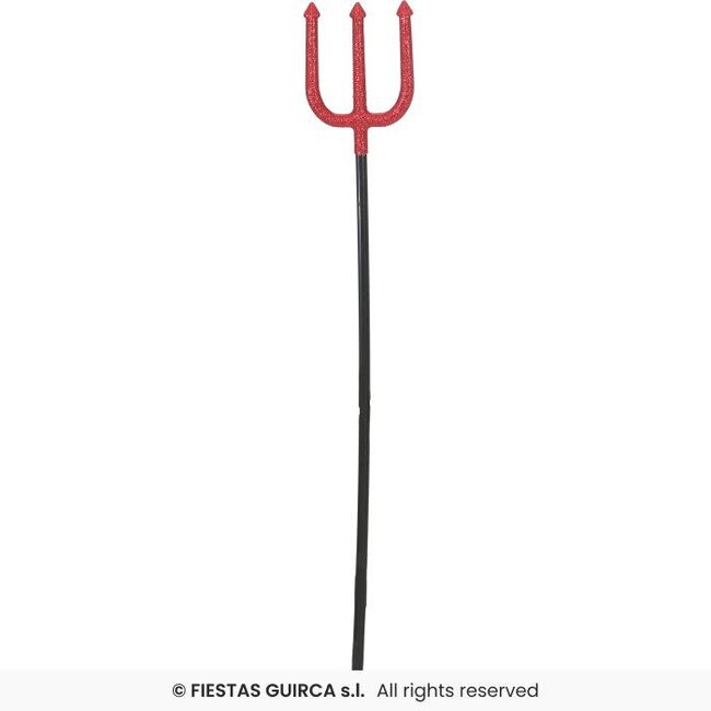 Glitter Duivel Drietand – 110 cm