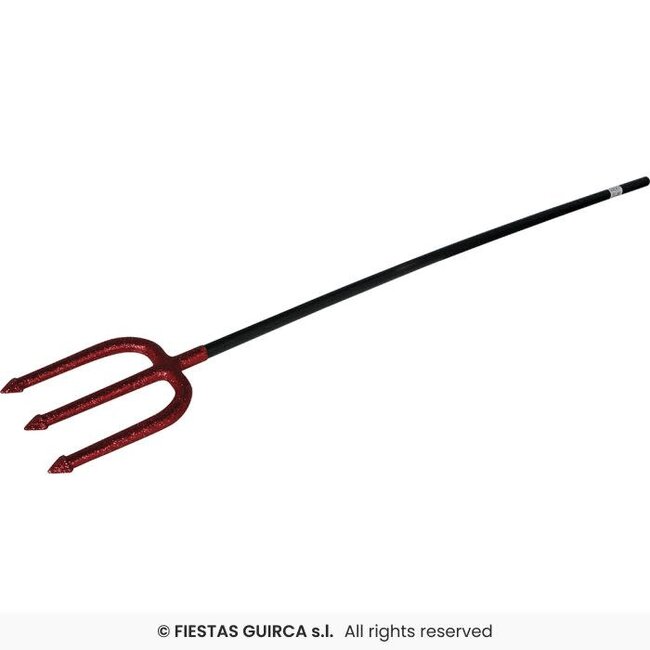 Glitter Duivel Drietand – 110 cm