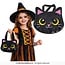 Metallic Katten Tas - 29 × 31 cm