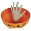 Oranje Schaal Met Hand – 25 cm